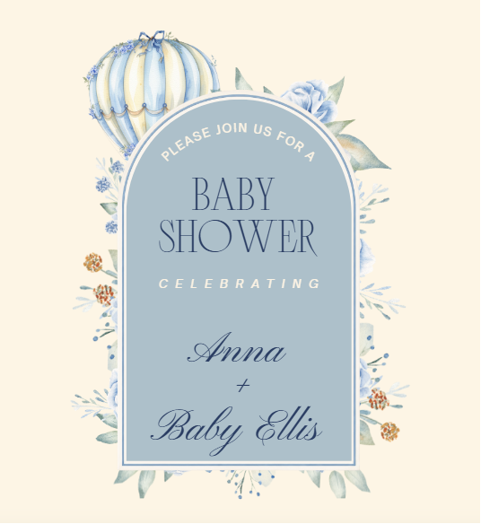 Velvet & Pearls invitation
